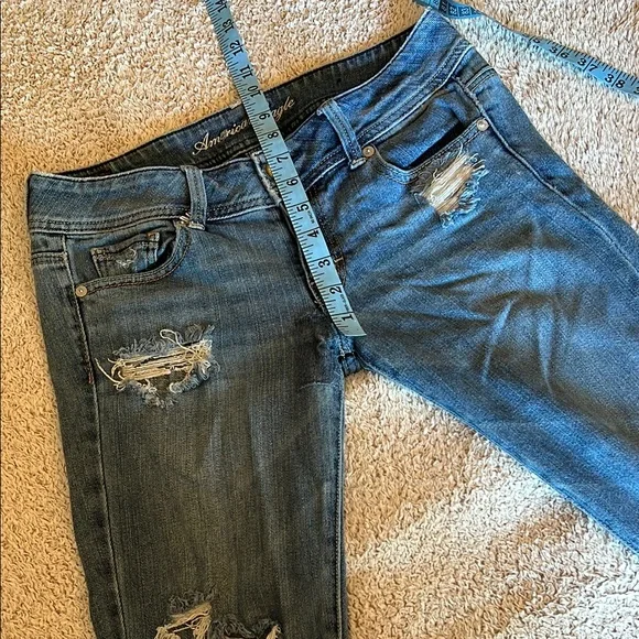 American Eagle Outfitters Blue Boot Cut Jeans - Picture 6 of 11